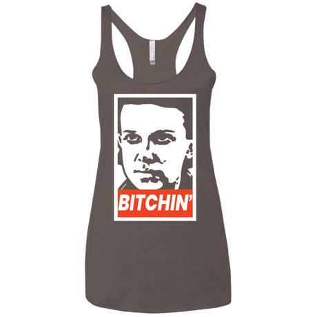 T-Shirts Macchiato / X-Small BITCHIN' Women's Triblend Racerback Tank