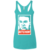 T-Shirts Tahiti Blue / X-Small BITCHIN' Women's Triblend Racerback Tank