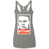 T-Shirts Venetian Grey / X-Small BITCHIN' Women's Triblend Racerback Tank