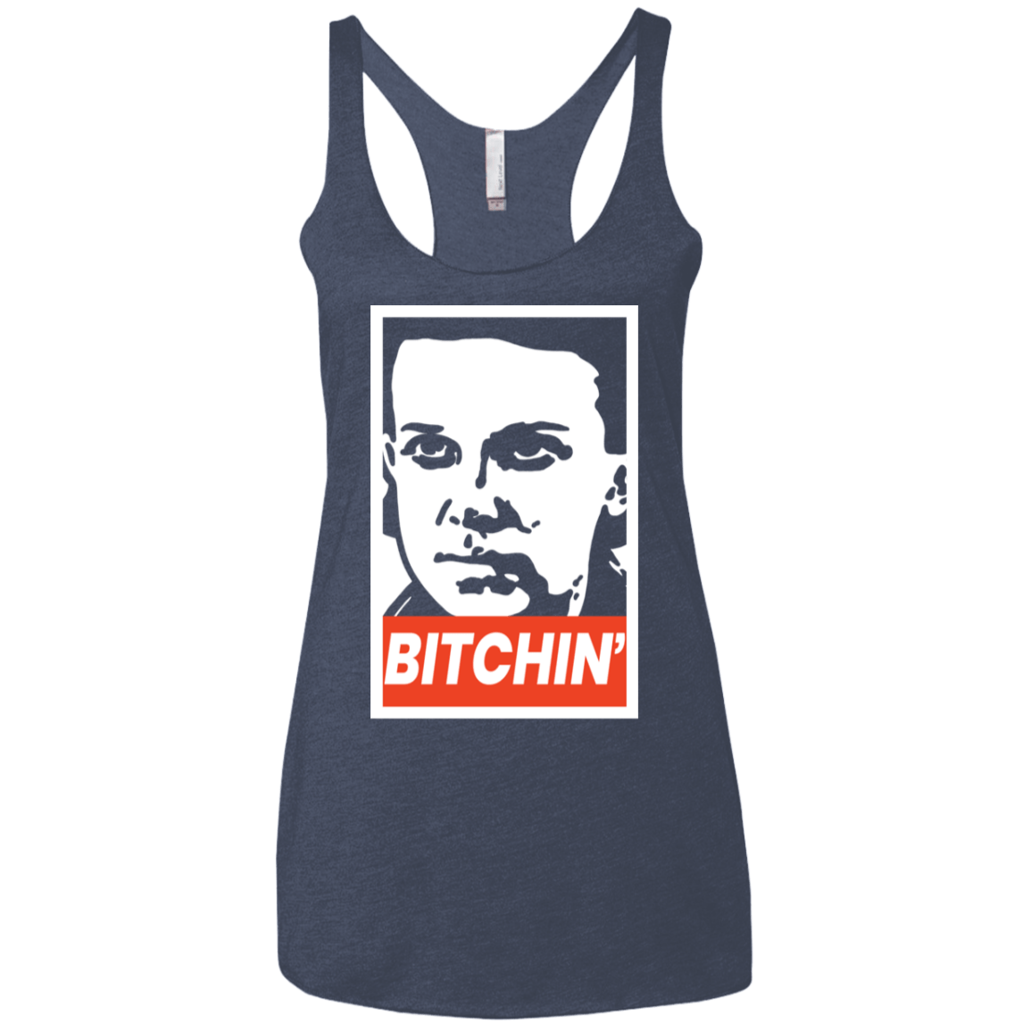 T-Shirts Vintage Navy / X-Small BITCHIN' Women's Triblend Racerback Tank