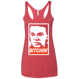 T-Shirts Vintage Red / X-Small BITCHIN' Women's Triblend Racerback Tank