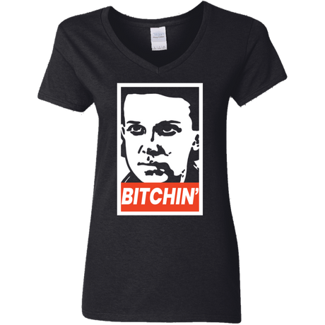 T-Shirts Black / S BITCHIN' Women's V-Neck T-Shirt