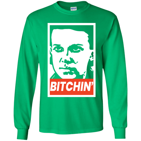 T-Shirts Irish Green / YS BITCHIN' Youth Long Sleeve T-Shirt