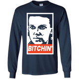 T-Shirts Navy / YS BITCHIN' Youth Long Sleeve T-Shirt