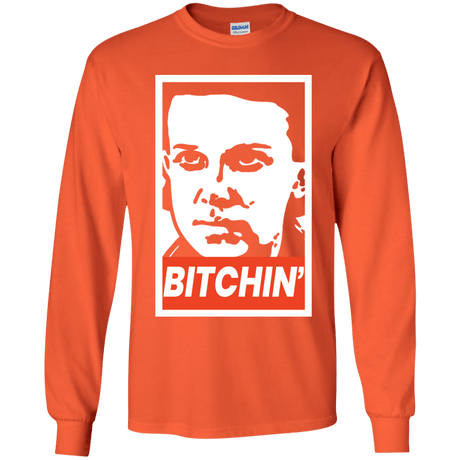 T-Shirts Orange / YS BITCHIN' Youth Long Sleeve T-Shirt