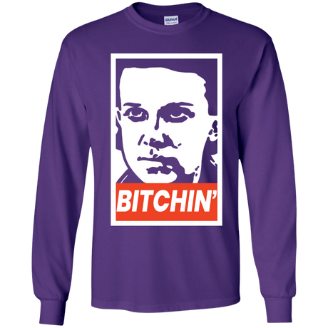T-Shirts Purple / YS BITCHIN' Youth Long Sleeve T-Shirt