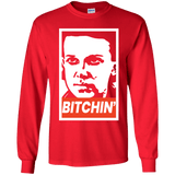 T-Shirts Red / YS BITCHIN' Youth Long Sleeve T-Shirt