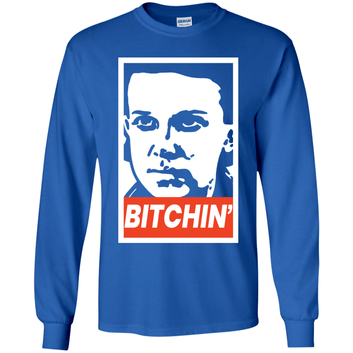 T-Shirts Royal / YS BITCHIN' Youth Long Sleeve T-Shirt