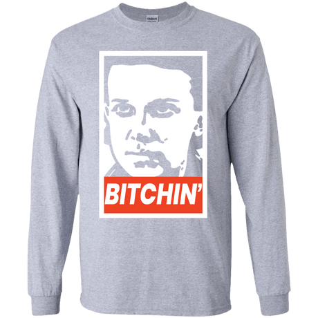 T-Shirts Sport Grey / YS BITCHIN' Youth Long Sleeve T-Shirt