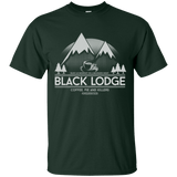T-Shirts Forest Green / Small Black Lodge T-Shirt