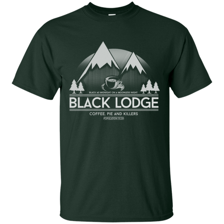 T-Shirts Forest Green / Small Black Lodge T-Shirt