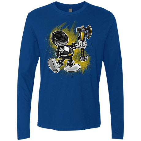 T-Shirts Royal / Small Black Ranger Artwork Men's Premium Long Sleeve