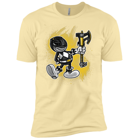 T-Shirts Banana Cream / X-Small Black Ranger Artwork Men's Premium T-Shirt