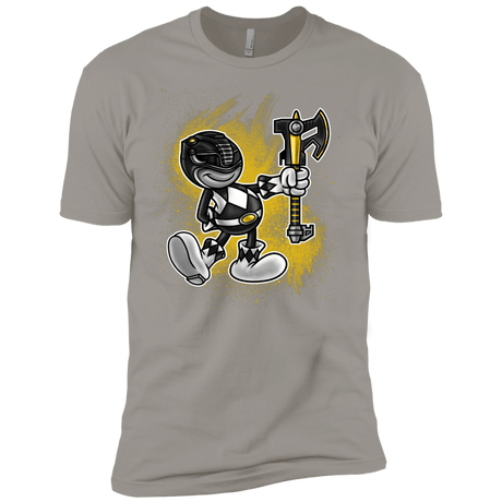T-Shirts Light Grey / X-Small Black Ranger Artwork Men's Premium T-Shirt