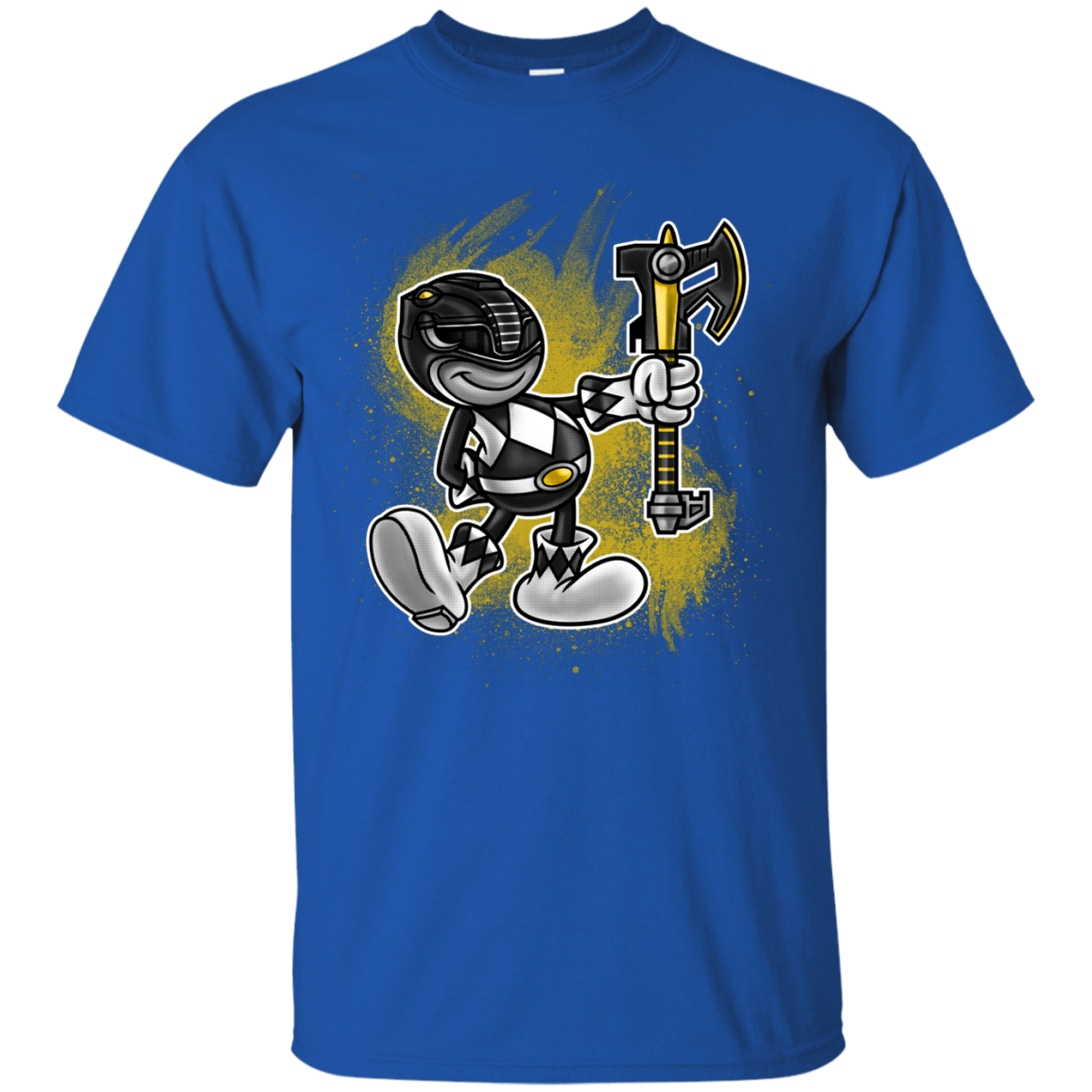 T-Shirts Royal / Small Black Ranger Artwork T-Shirt