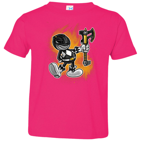 T-Shirts Hot Pink / 2T Black Ranger Artwork Toddler Premium T-Shirt