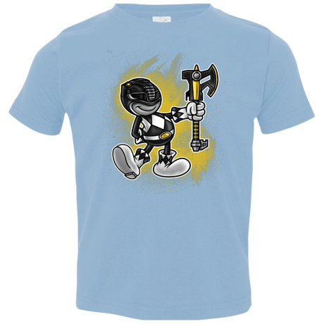T-Shirts Light Blue / 2T Black Ranger Artwork Toddler Premium T-Shirt