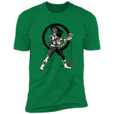 T-Shirts Kelly Green / S Black Ranger sumi-e Men's Premium T-Shirt