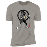 T-Shirts Light Grey / S Black Ranger sumi-e Men's Premium T-Shirt