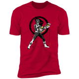 T-Shirts Red / S Black Ranger sumi-e Men's Premium T-Shirt