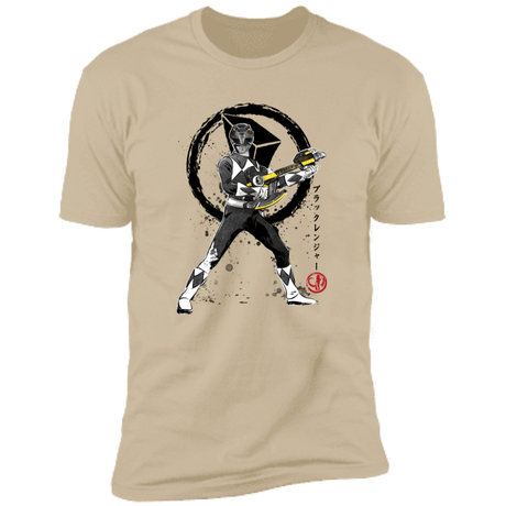T-Shirts Sand / S Black Ranger sumi-e Men's Premium T-Shirt