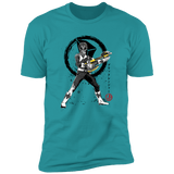 T-Shirts Tahiti Blue / S Black Ranger sumi-e Men's Premium T-Shirt