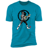 T-Shirts Turquoise / S Black Ranger sumi-e Men's Premium T-Shirt