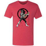 T-Shirts Vintage Red / S Black Ranger sumi-e Men's Triblend T-Shirt