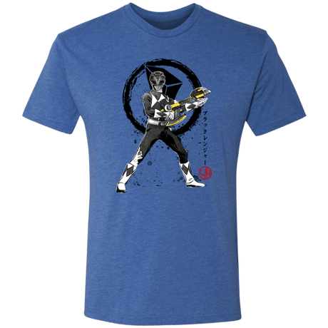 T-Shirts Vintage Royal / S Black Ranger sumi-e Men's Triblend T-Shirt