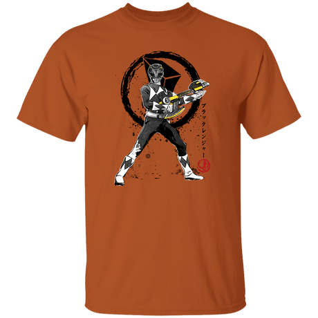 T-Shirts Texas Orange / S Black Ranger sumi-e T-Shirt
