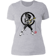T-Shirts Heather Grey / S Black Ranger sumi-e Women's Premium T-Shirt