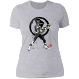 T-Shirts Heather Grey / S Black Ranger sumi-e Women's Premium T-Shirt