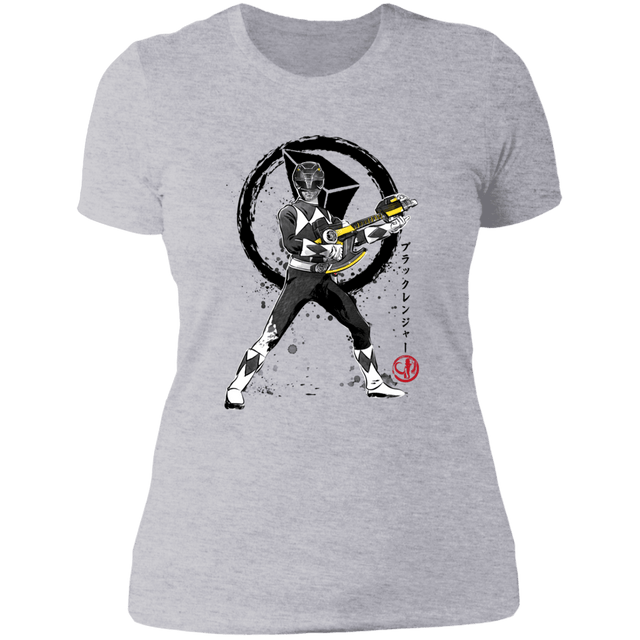 T-Shirts Heather Grey / S Black Ranger sumi-e Women's Premium T-Shirt