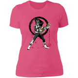 T-Shirts Hot Pink / S Black Ranger sumi-e Women's Premium T-Shirt