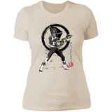 T-Shirts Ivory/ / S Black Ranger sumi-e Women's Premium T-Shirt