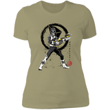 T-Shirts Light Olive / S Black Ranger sumi-e Women's Premium T-Shirt