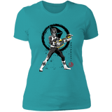 T-Shirts Tahiti Blue / S Black Ranger sumi-e Women's Premium T-Shirt