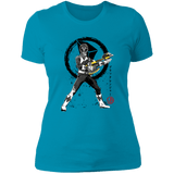 T-Shirts Turquoise / S Black Ranger sumi-e Women's Premium T-Shirt