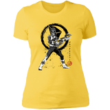 T-Shirts Vibrant Yellow / S Black Ranger sumi-e Women's Premium T-Shirt