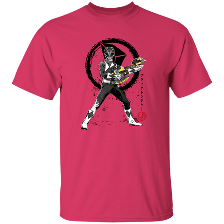 T-Shirts Heliconia / YXS Black Ranger sumi-e Youth T-Shirt