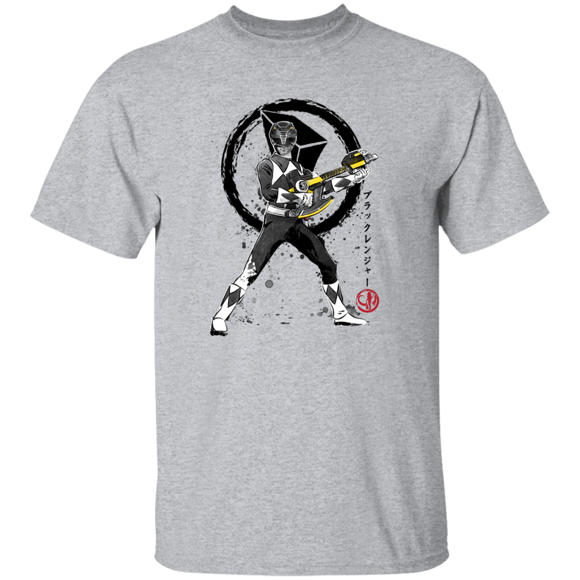 T-Shirts Sport Grey / YXS Black Ranger sumi-e Youth T-Shirt