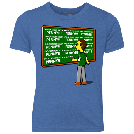 T-Shirts Vintage Royal / YXS Blackboard Theory Youth Triblend T-Shirt