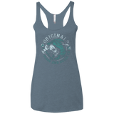 T-Shirts Indigo / X-Small Blood and Bullets Women's Triblend Racerback Tank