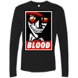 T-Shirts Black / Small Blood Men's Premium Long Sleeve