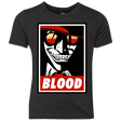 T-Shirts Vintage Black / YXS Blood Youth Triblend T-Shirt