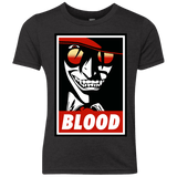 T-Shirts Vintage Black / YXS Blood Youth Triblend T-Shirt
