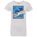 T-Shirts White / YXS Blue Pumpkin King Girls Premium T-Shirt