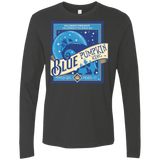 T-Shirts Heavy Metal / Small Blue Pumpkin King Men's Premium Long Sleeve