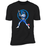 T-Shirts Black / S Blue Ranger sumi-e Men's Premium T-Shirt