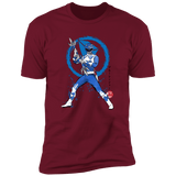 T-Shirts Cardinal / S Blue Ranger sumi-e Men's Premium T-Shirt